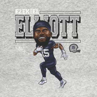 Ezekiel Elliott New England Cartoon T-Shirt